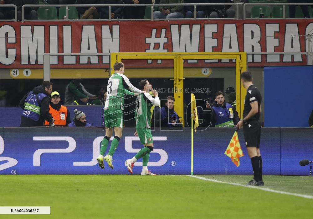 CALCIO - UEFA Champions League - AC Milan vs Feyernood