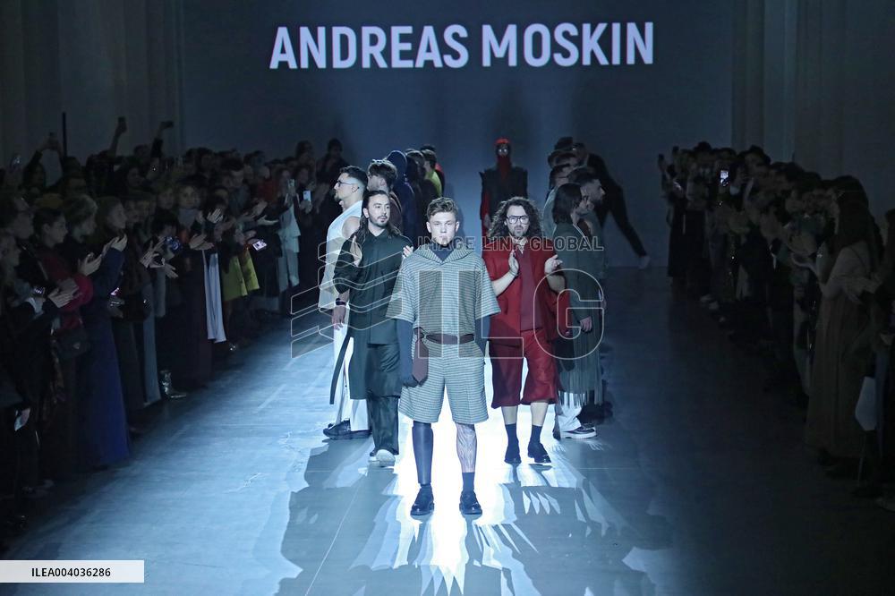 War veterans take to catwalk at Ukrainian Fashion Week