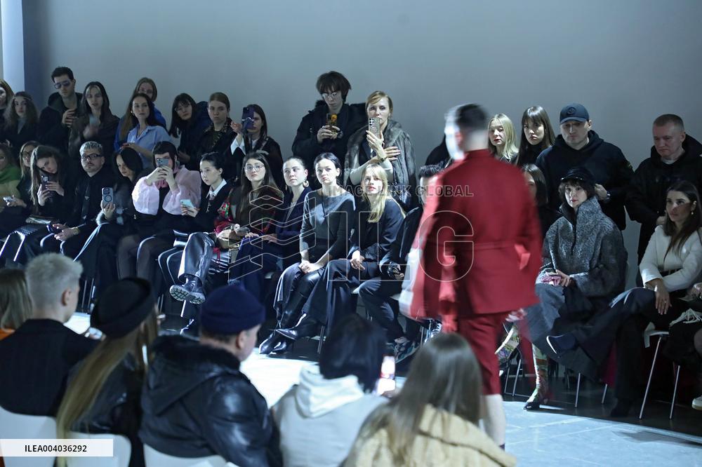 War veterans take to catwalk at Ukrainian Fashion Week