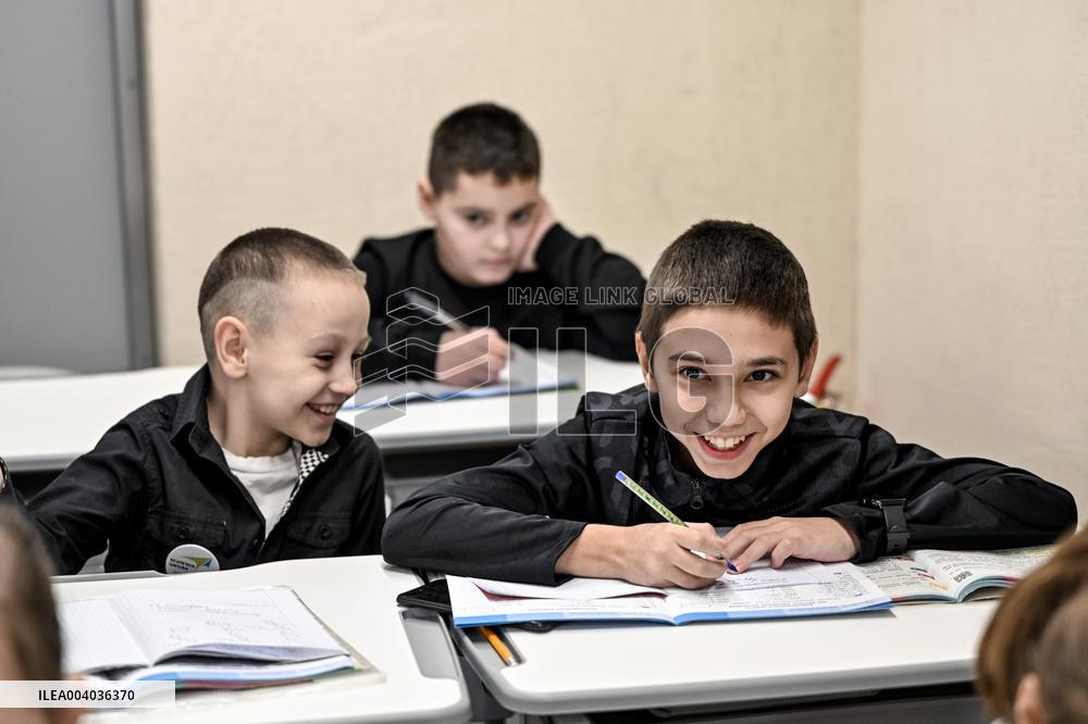 Another underground school opens in Zaporizhzhia region