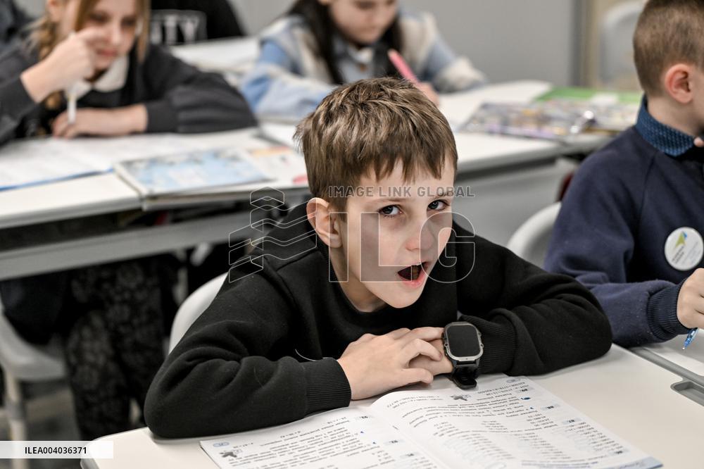 Another underground school opens in Zaporizhzhia region