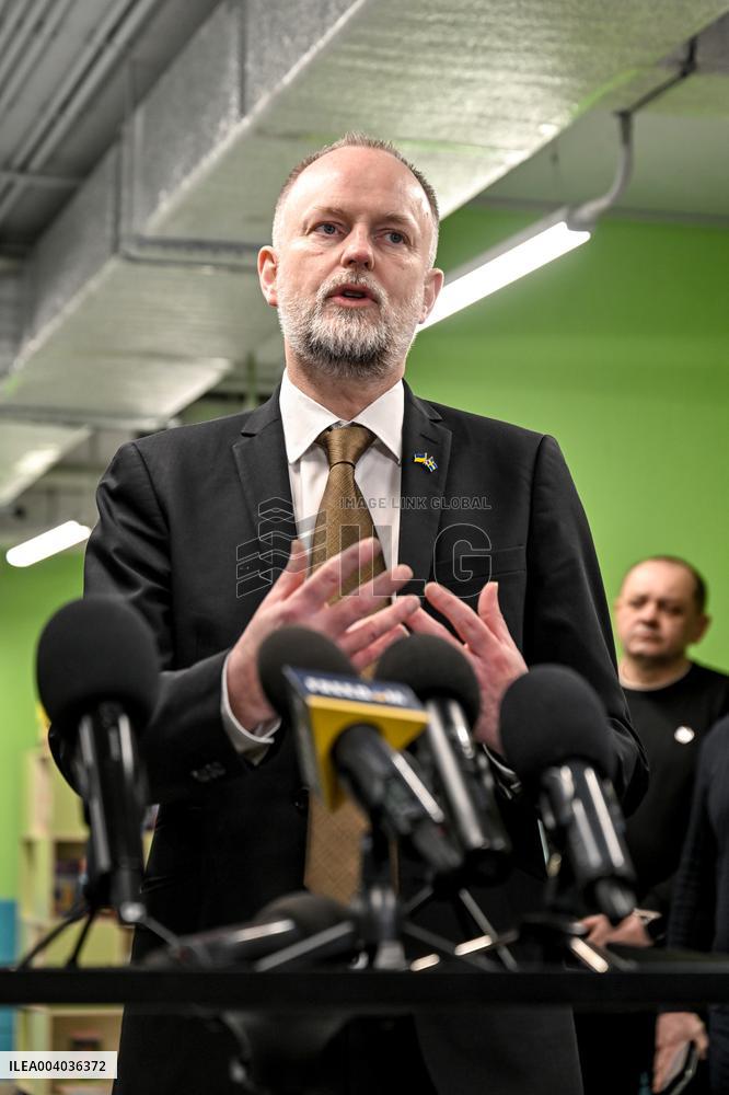 Another underground school opens in Zaporizhzhia region