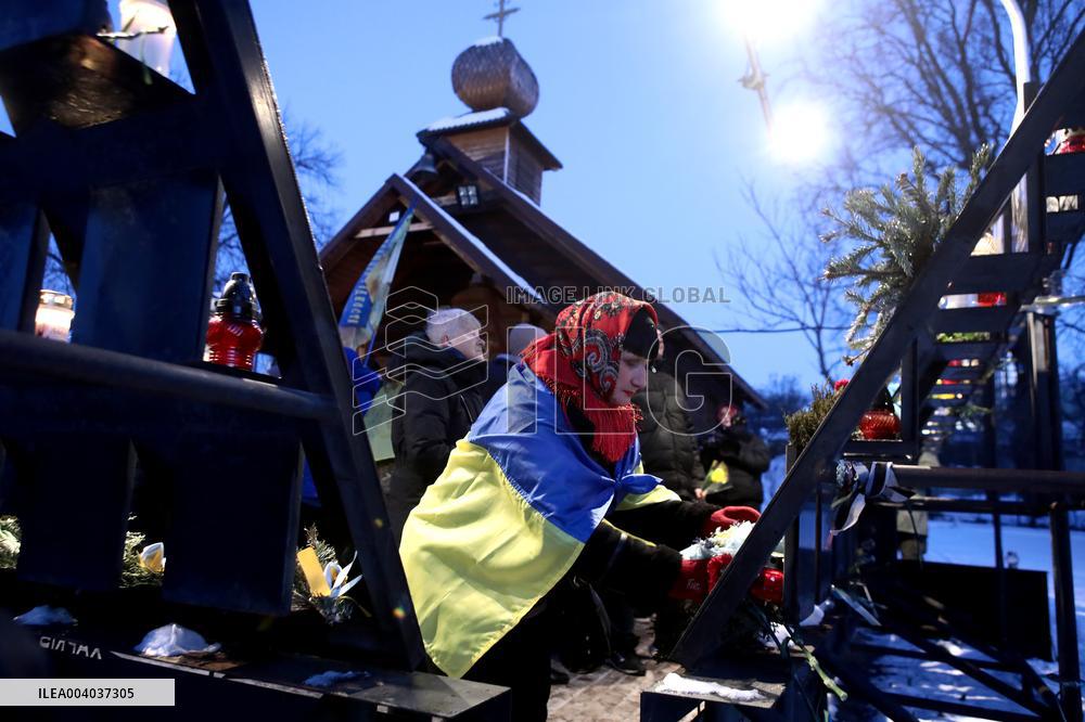 Heroes of Heavenly Hundred honored in Kyiv