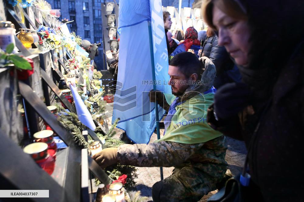 Heroes of Heavenly Hundred honored in Kyiv