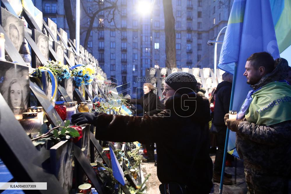 Heroes of Heavenly Hundred honored in Kyiv