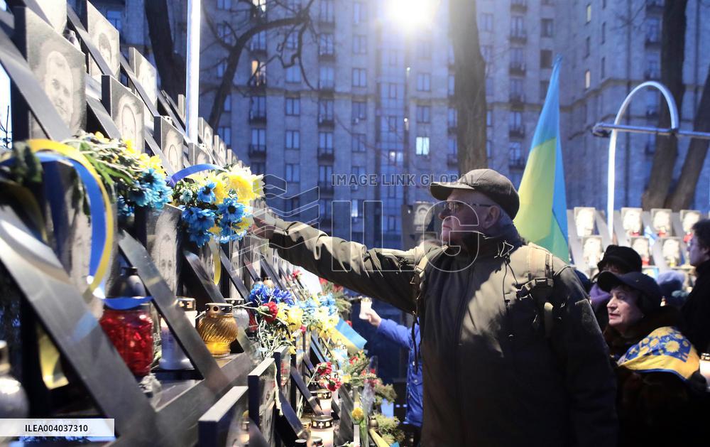 Heroes of Heavenly Hundred honored in Kyiv