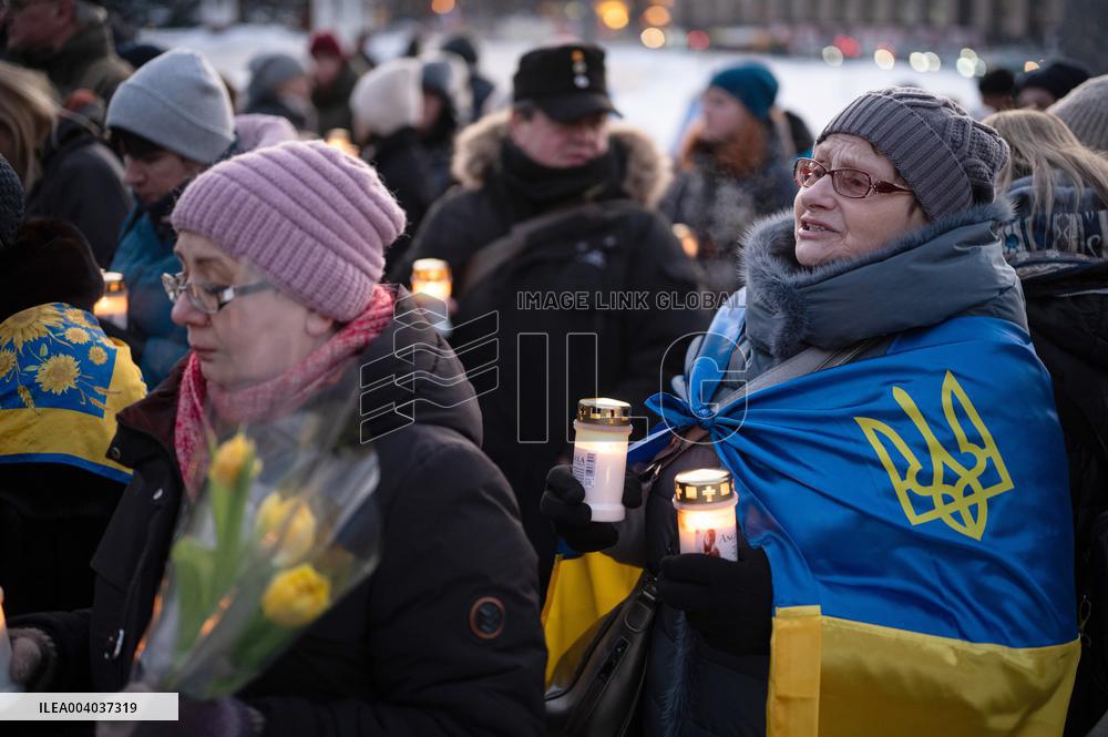 Memorial procession in honor of Heavenly Hundred Heroes takes place in Kyiv