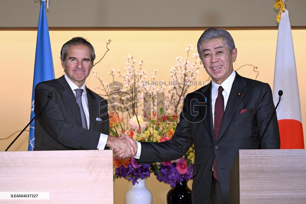 IAEA chief in Japan