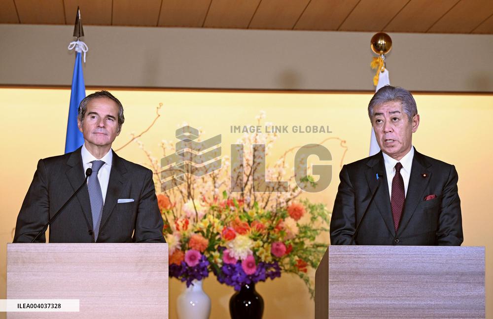 IAEA chief in Japan
