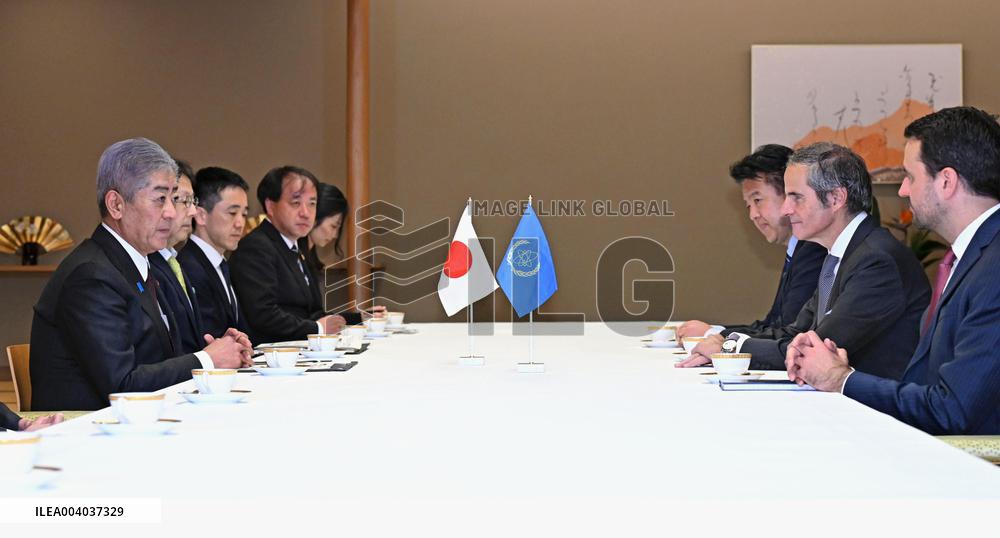 IAEA chief in Japan