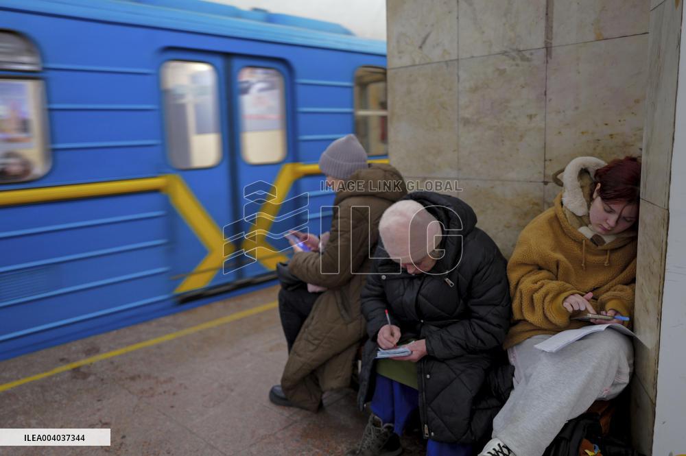 Scene in Kyiv