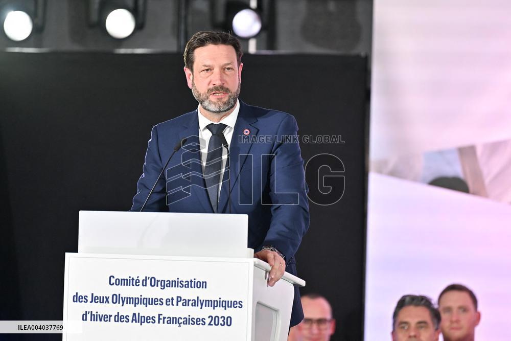 Launch Of COJO Alpes Francaises 2030 - Lyon