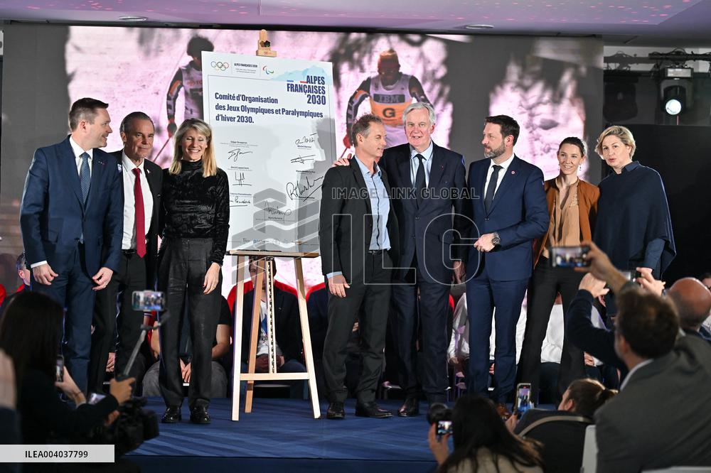 Launch Of COJO Alpes Francaises 2030 - Lyon