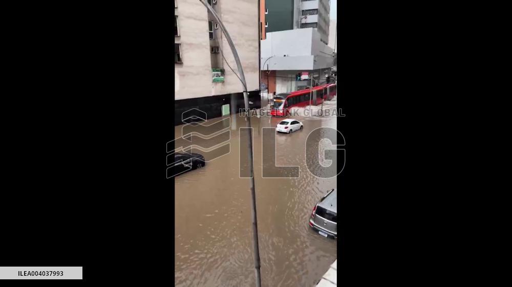 Brazil: Flooding Hits Curitiba After Heavy Rainfall