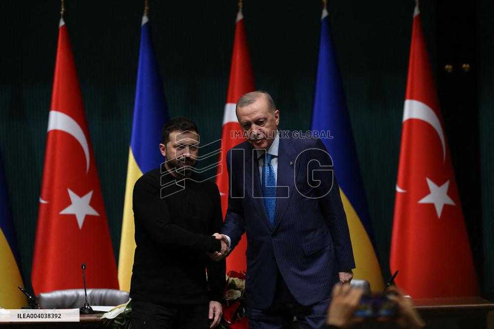 Erdogan Meets Zelensky - Ankara