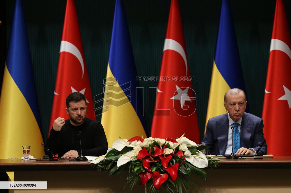 Erdogan Meets Zelensky - Ankara