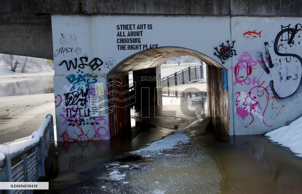 Environment Agency issues level one flood warning for Tartu area