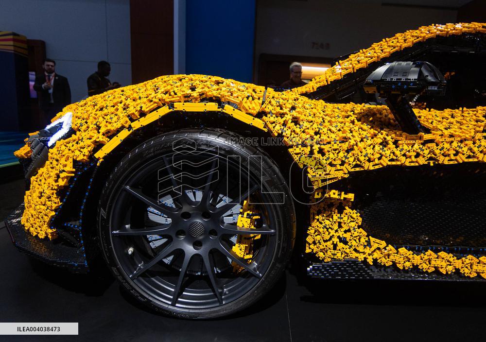 A Life-Size LEGO Technic McLaren P1 Supercar - Toronto