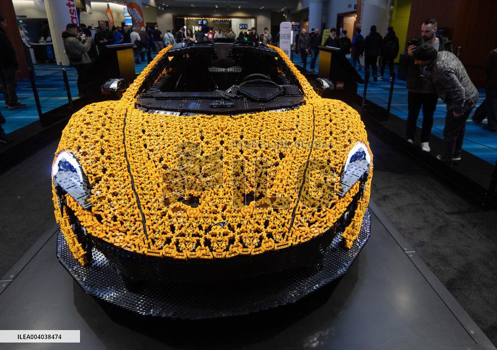 A Life-Size LEGO Technic McLaren P1 Supercar - Toronto
