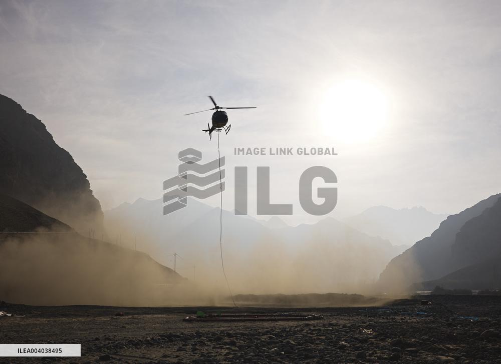 The Helicopter Airborne Magnetotelluric Detection System - China