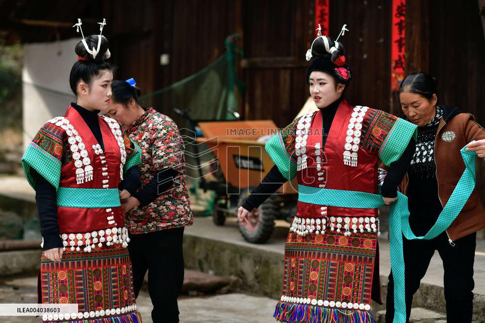 Celebration of Gannangxiang Festival - China