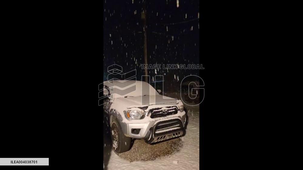 US: Winter Storm Brings Snow To Tennessee