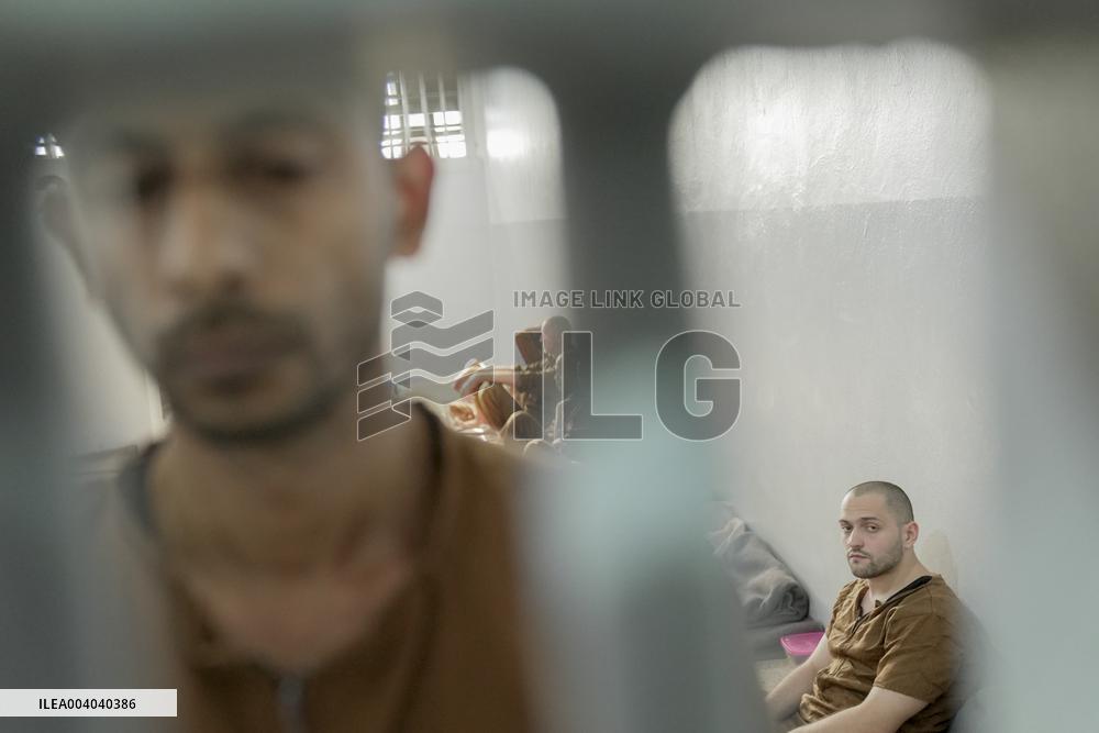 Prisoned ISIS fighters in the Kurdish region - Northeastern Syria
