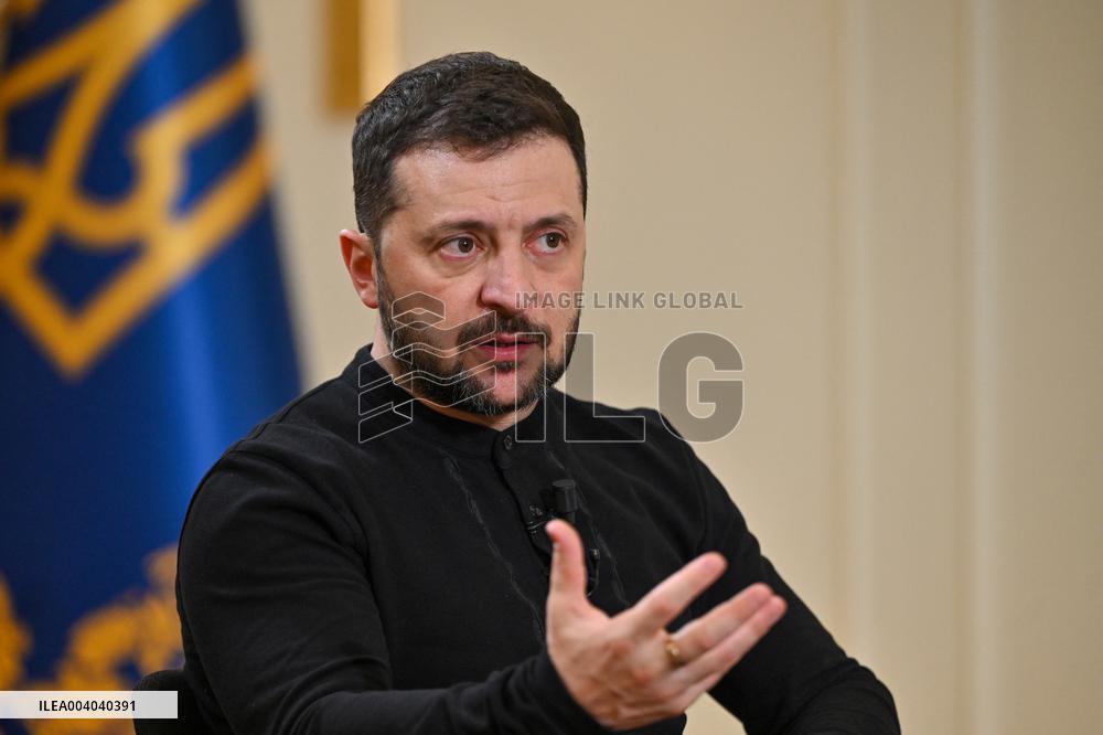 Volodymyr Zelensky Interviewed - Ankara