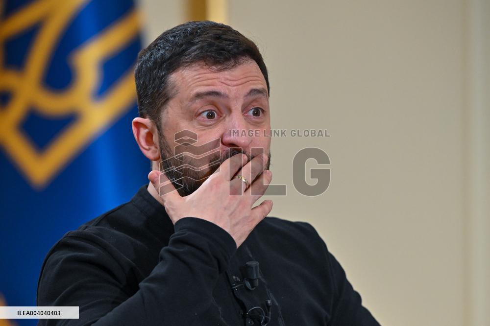 Volodymyr Zelensky Interviewed - Ankara