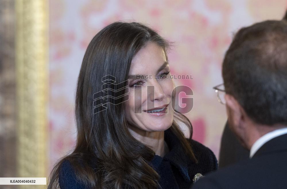 Royals Host Luncheon In Honor Of Egypt's President - Madrid