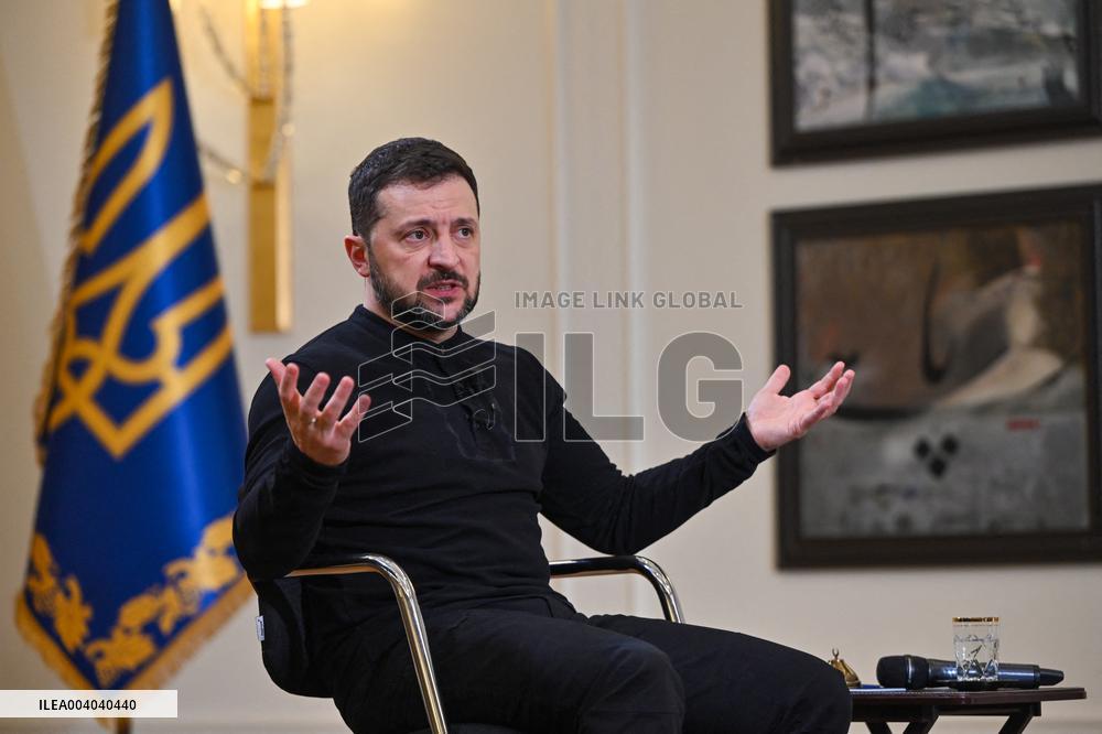 Volodymyr Zelensky Interviewed - Ankara