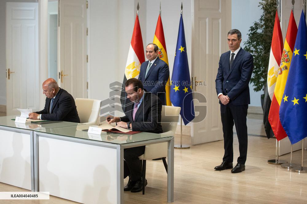 Egypt and Spain sign agreement on elevating relations to strategic partnership