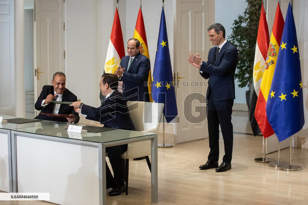 Egypt and Spain sign agreement on elevating relations to strategic partnership