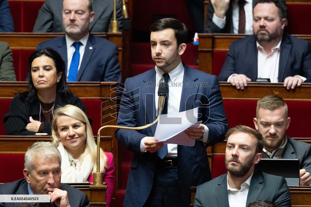 Questions to the Government at the National Assembly - Paris RL