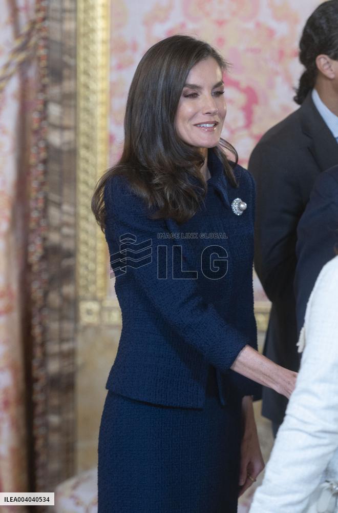 Royals Host Luncheon In Honor Of Egypt's President - Madrid