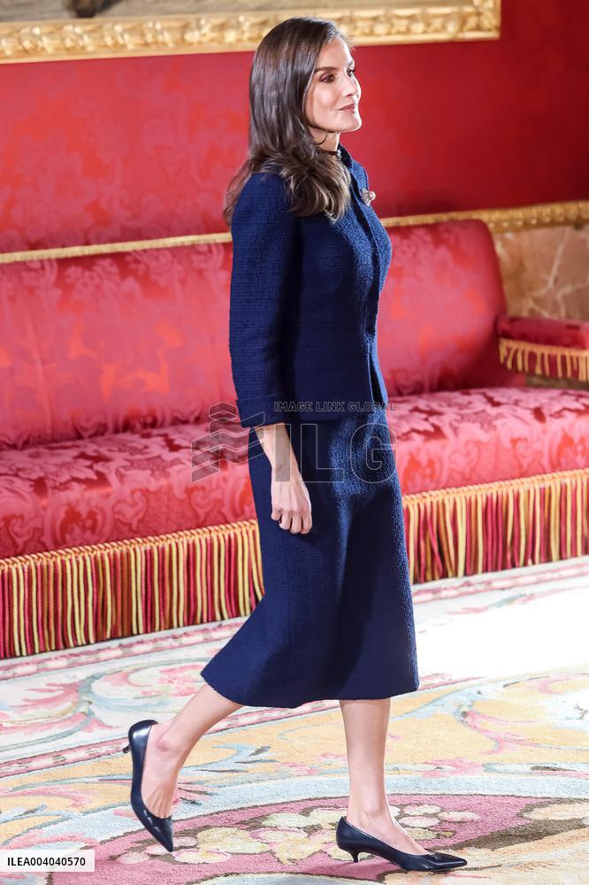 Royals Host Luncheon In Honor Of Egypt's President - Madrid
