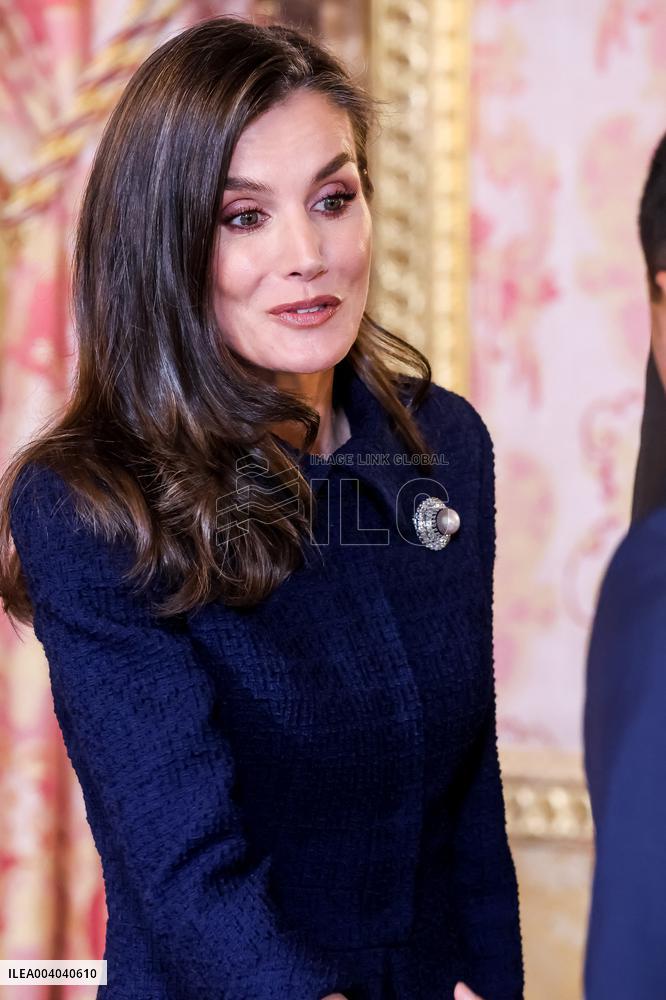 Royals Host Luncheon In Honor Of Egypt's President - Madrid