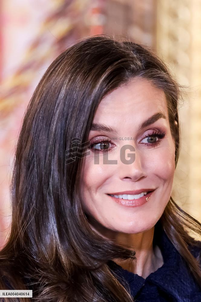 Royals Host Luncheon In Honor Of Egypt's President - Madrid