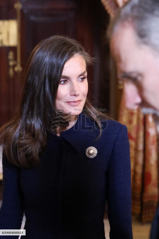 Royals Host Luncheon In Honor Of Egypt's President - Madrid