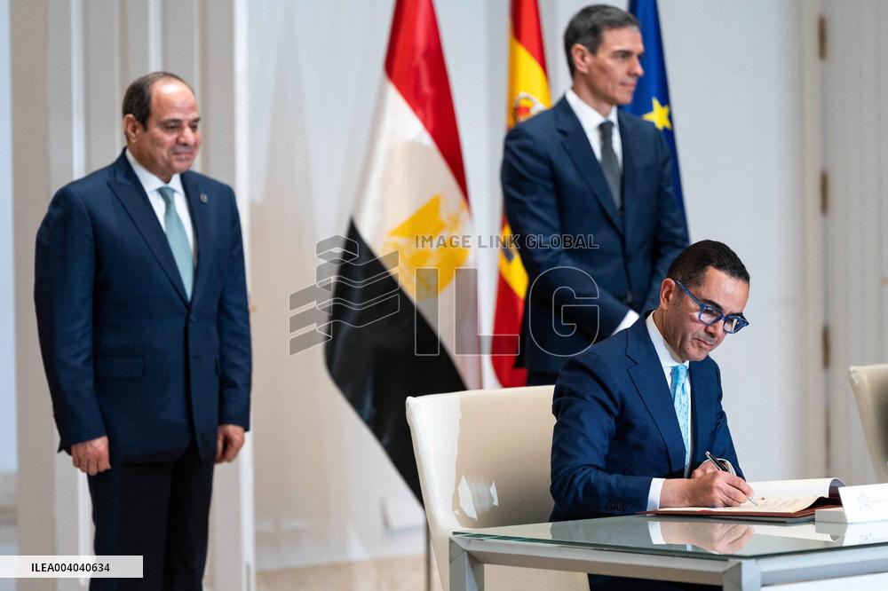 Egypt and Spain sign agreement on elevating relations to strategic partnership