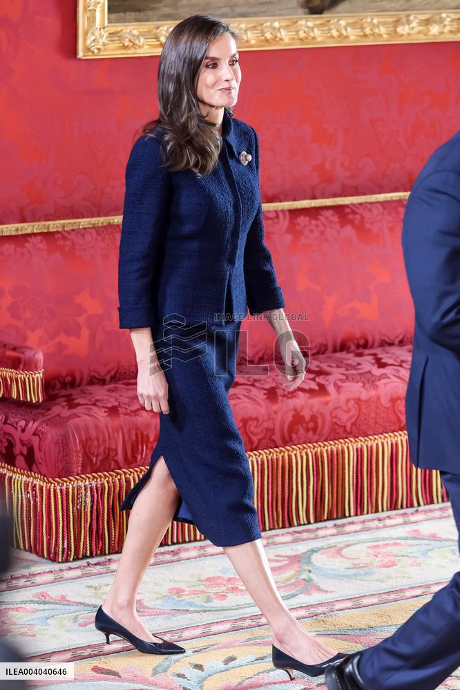 Royals Host Luncheon In Honor Of Egypt's President - Madrid
