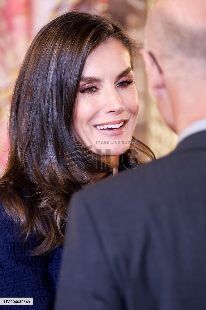 Royals Host Luncheon In Honor Of Egypt's President - Madrid