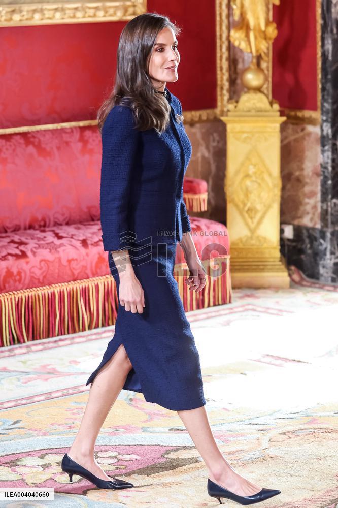 Royals Host Luncheon In Honor Of Egypt's President - Madrid