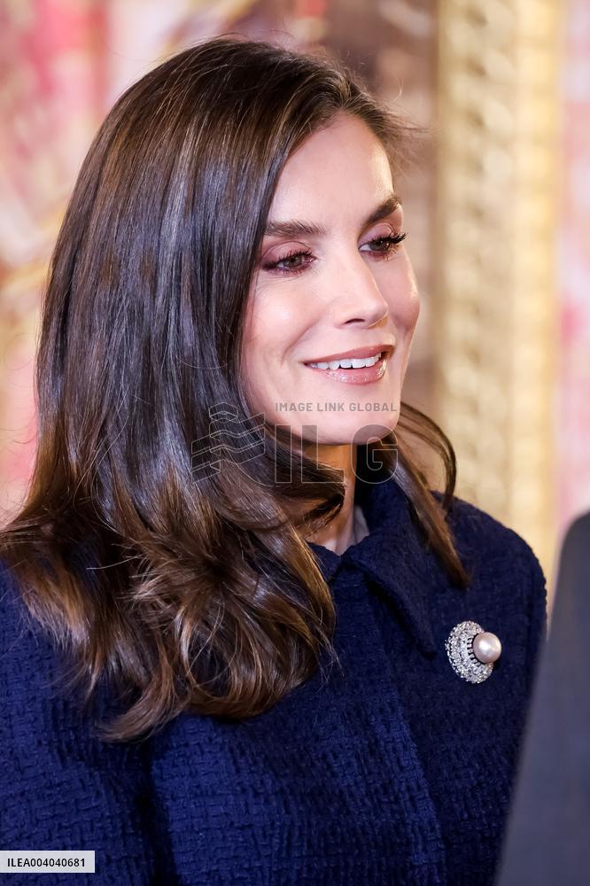 Royals Host Luncheon In Honor Of Egypt's President - Madrid