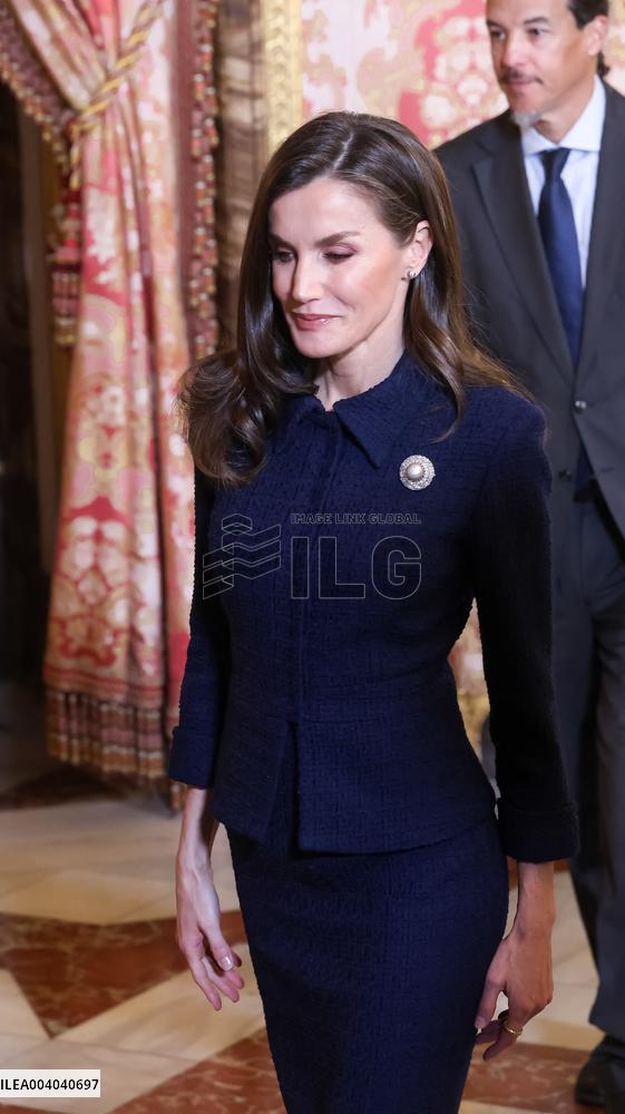 Royals Host Luncheon In Honor Of Egypt's President - Madrid