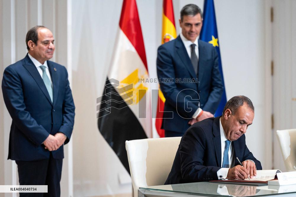 Egypt and Spain sign agreement on elevating relations to strategic partnership