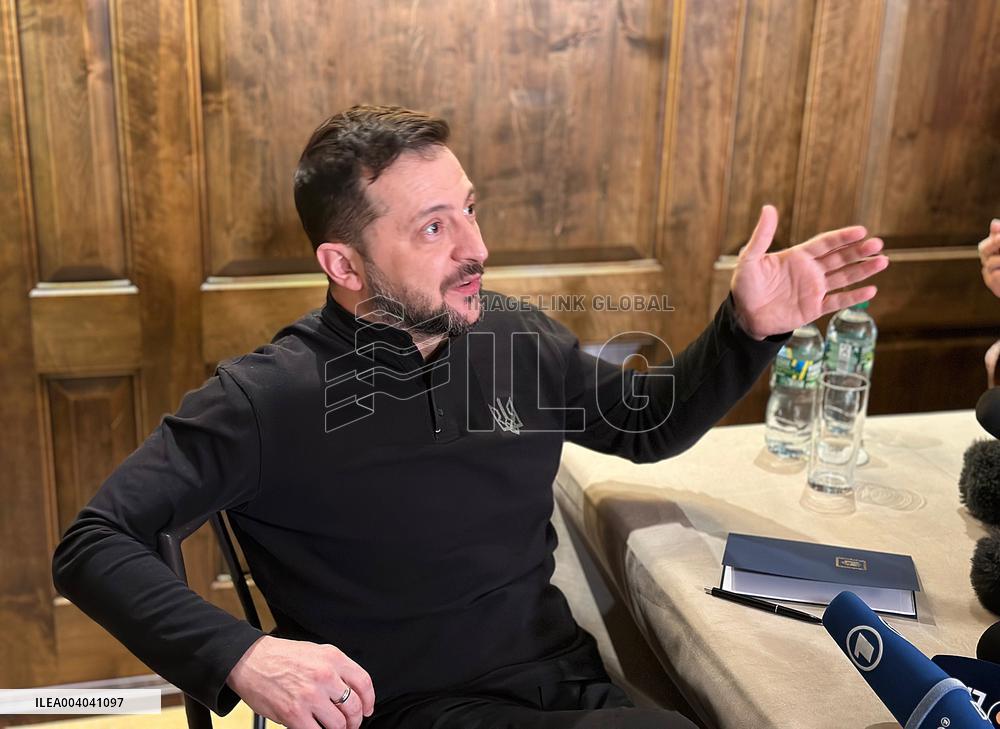 Briefing by Volodymyr Zelenskyy in Munich