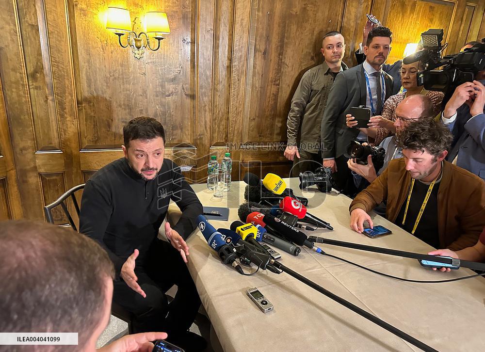 Briefing by Volodymyr Zelenskyy in Munich