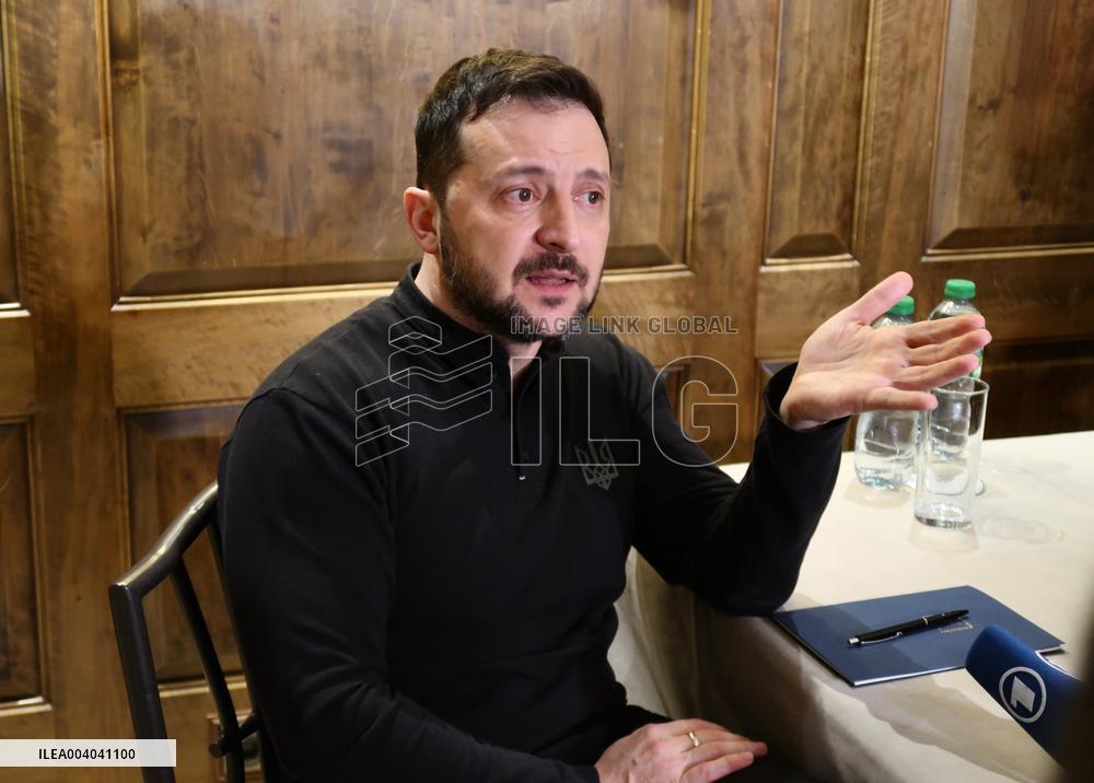 Briefing by Volodymyr Zelenskyy in Munich