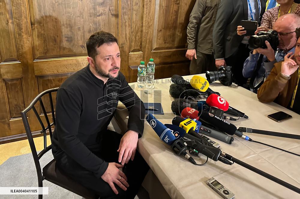 Briefing by Volodymyr Zelenskyy in Munich
